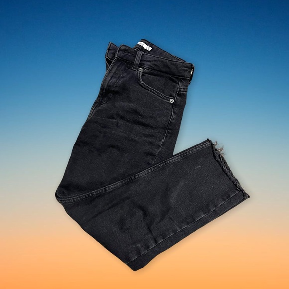 Bershka Black cropped jeans - Picture 3 of 4